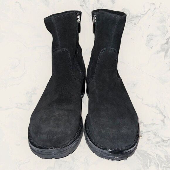 La Canadienne Gavan Suede Buckle Bootie Waterproof Platform Womens Size 7.5M - Picture 2 of 9